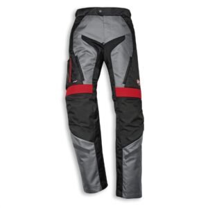 Ducati fabric trousers Company C2 trousers Adventure motorcycle gear Durable riding pants Weather-resistant motorcycle trousers