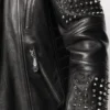 Casual Men's Studded Leather Jacket Black Studded Leather Jacket for Men Vintage Studded Leather Jacket Men's Men's Leather Jacket Outfit Ideas