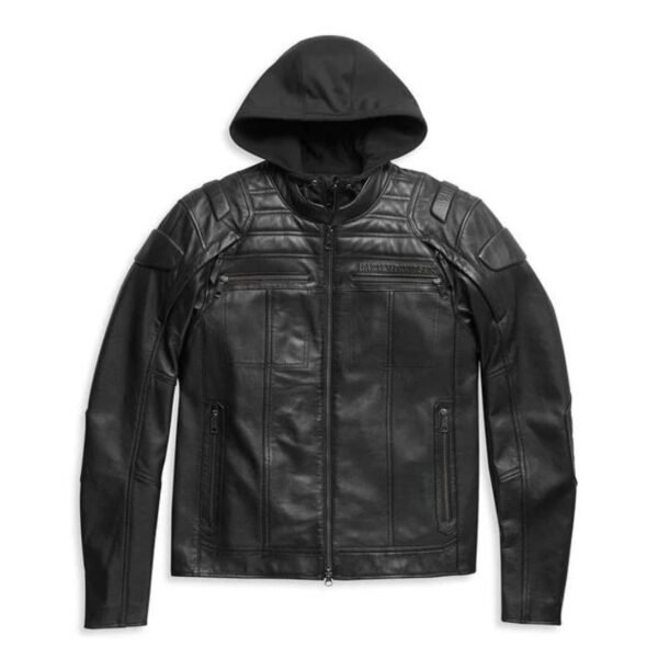 HARLEY MEN'S II 3 IN 1 LEATHER JACKET TALL