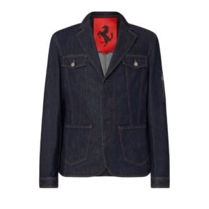 FERRARI DARK DENIM JACKET