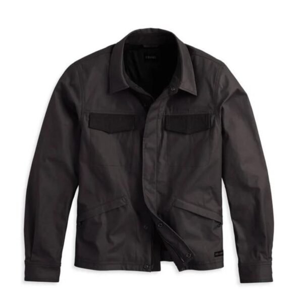 HARLEY MEN'S OVERLOOK HARLEY DAVIDSON ADV WAXED RIDING JACKET