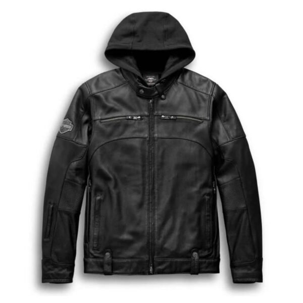 HARLEY MEN'S SWINGARM 3 IN 1 LEATHER JACKET