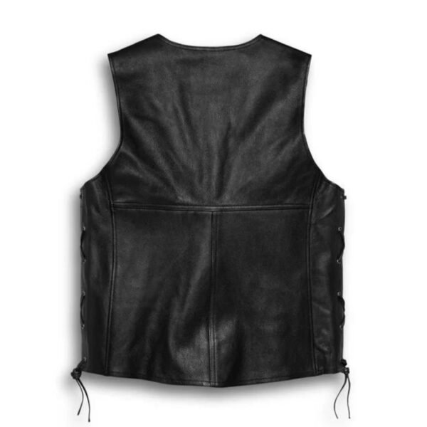 HARLEY MEN'S TRADITION II LEATHER VEST