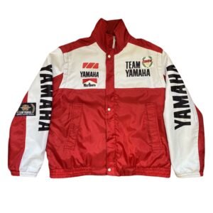 YAMAHA MOTOR BIKE JACKET IN RED