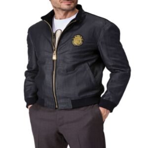 BILLIONAIRE LEATHER BOMBER WILLY