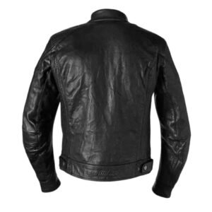 MOTORCYCLE JACKE BLACK LEATHER MAN BMW