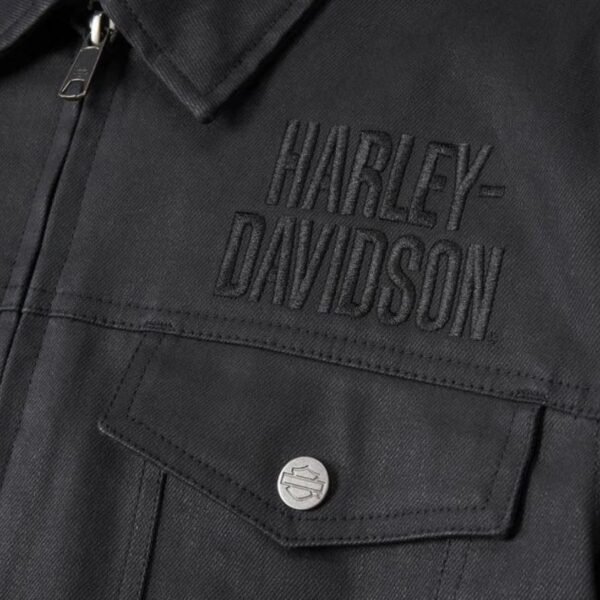 HARLEY MEN'S HD FLEX LAYRING SYSTEM TRUCKER RIDING JACKET