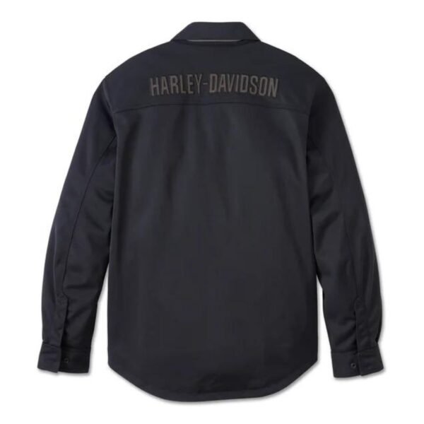 HARLEY MEN'S OPERATIVE MESH RIDING SHIRT JACKET