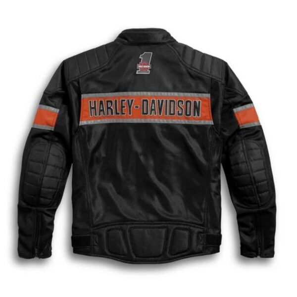 HARLEY MEN'S TRENTON MESH RIDING JACKET TALL