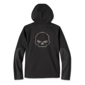 HARLEY WILLIE G SKULL GRAPPHIC DEFLECTOR 2.0 HOODED RIDING FLEECE