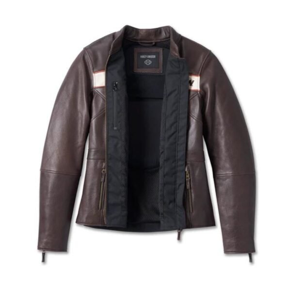 HARLEY WOMEN'S ROSE RACER LEATHER JACKET