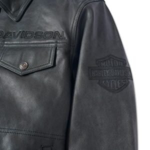 HARLEY MEN'S IRON MOUNTAIN LEATHER JACKET