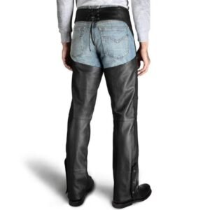 HARLEY MEN'S STOCK II LEATHER CHAPS