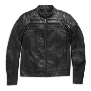 HARLEY MEN'S II 3 IN 1 LEATHER JACKET TALL