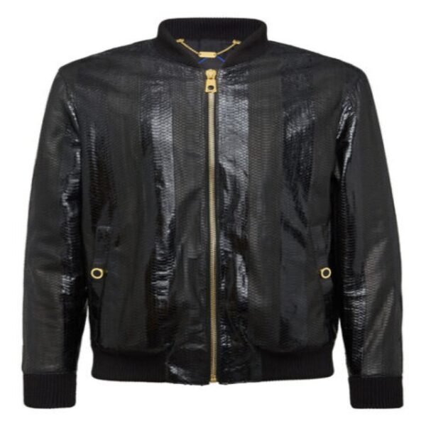 BILLIONAIRE LEATHER BOMBER LUXURY