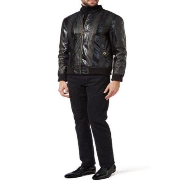 BILLIONAIRE LEATHER BOMBER LUXURY