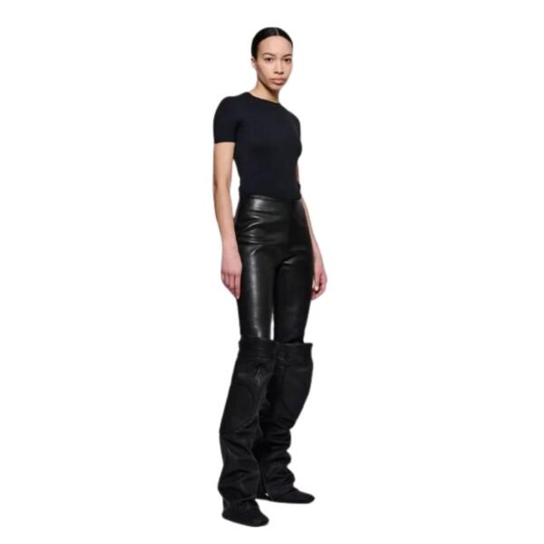 HARLEY WOMEN'S STRETCH LEATHER LEGGING