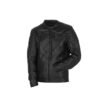 YAMAHA MOTOR CYCLE JACKET IN BLACK