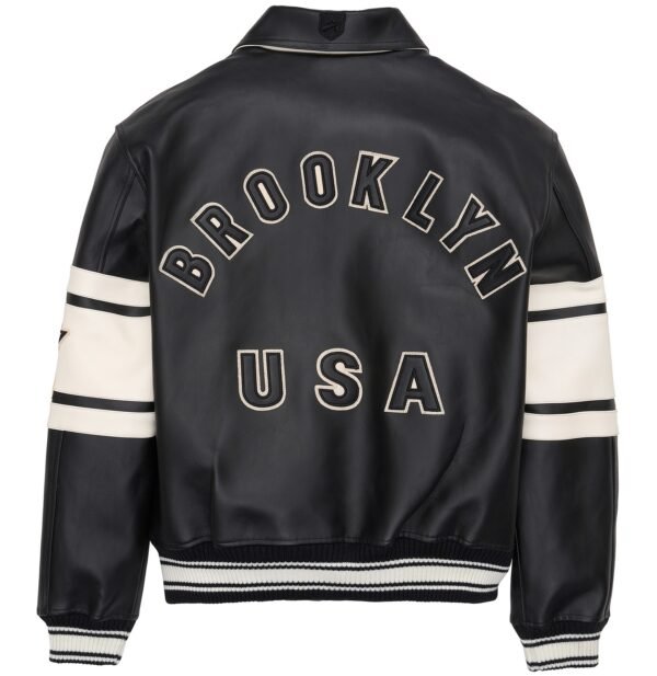 AVIREX LIMITED EDITION CITY SERIES BROOKLYN JACKET IN BLACK