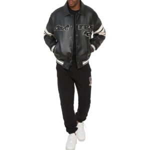 AVIREX LIMITED EDITION CITY SERIES BROOKLYN JACKET IN BLACK