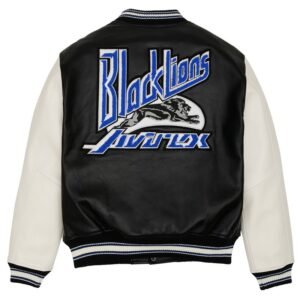 AVIREX BLACK LIONS VARSITY JACKET