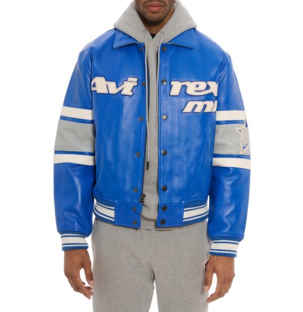 AVIREX LIMITED EDITION CITY SERIES BROOKLYN JACKET IN SKY DIVER