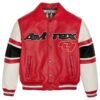 AVIREX AVIREX THE LEGEND JACKET IN SALVAGE RED