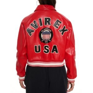 AVIREX CROPPED ICON JACKET