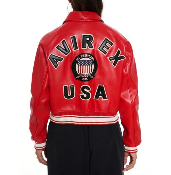 AVIREX CROPPED ICON JACKET