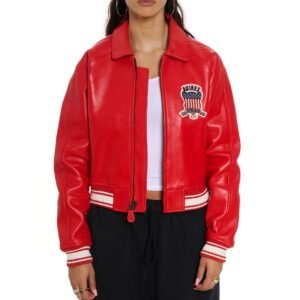 AVIREX CROPPED ICON JACKET