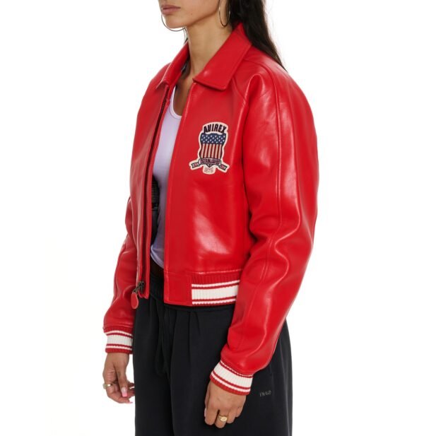 AVIREX CROPPED ICON JACKET