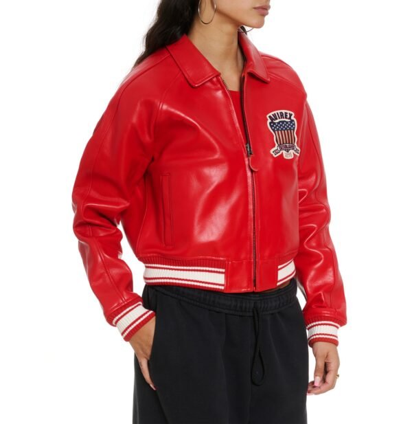 AVIREX CROPPED ICON JACKET