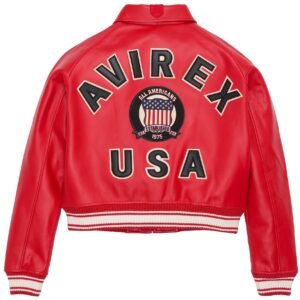 AVIREX CROPPED ICON JACKET