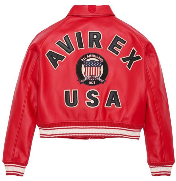 AVIREX CROPPED ICON JACKET