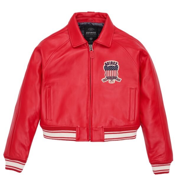 AVIREX CROPPED ICON JACKET