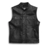 HARLEY MEN'S FOSTER LEATJER VEST