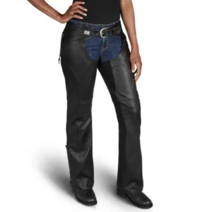 HARLEY WOMEN'S DELUXE II LEATHER CHAP