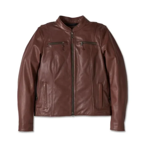 HARLEY WOMEN'S LINDEN LEATHER RIDING JACKET