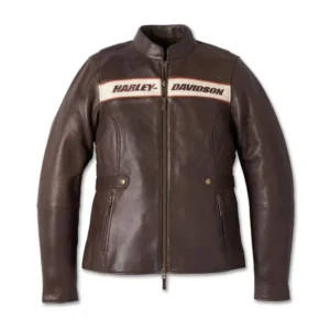 HARLEY WOMEN'S ROSE RACER LEATHER JACKET