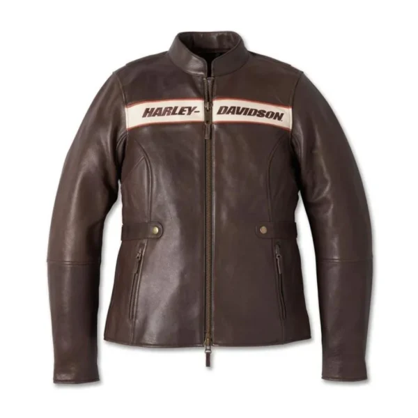 HARLEY WOMEN'S ROSE RACER LEATHER JACKET