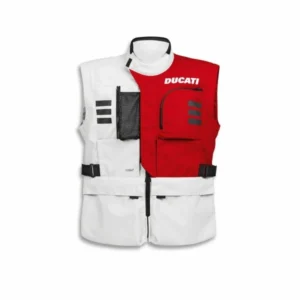 DUCATI FABRIC JACKET DUCATI EXPLORER BLACK RED MEN