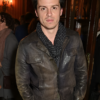 ANDREW SCOTT LEATHER JACKET DARK BROWN