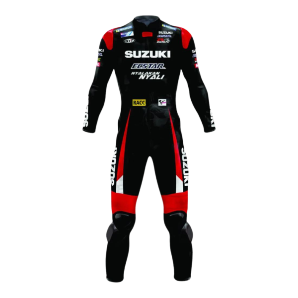 SUZUKI ALEIX ESPARGARO 2016 GSXR GENUINE LEATHER BIKER SUIT