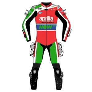 APRILIA ALEIX ESPARGARO MOTORCYCLE RACING LEATHER SUIT