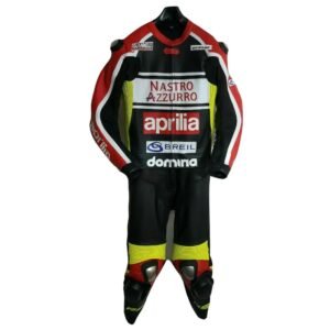 APRILIA MEN MOTORCYCLE LEATHER RACING SUIT