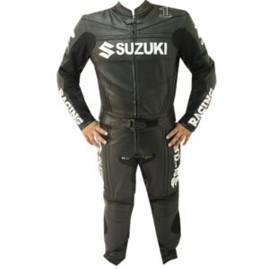 SUZUKI RACING MOTORBIKE LEATHER SUIT