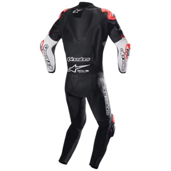 ALPINESTARS GP TECH V4 LEATHER SUIT BLACK WHITE