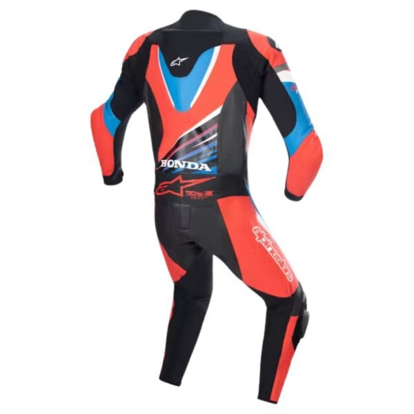 ALPINESTARS GP TECH V4 LEATHER SUIT BLACK WHITE