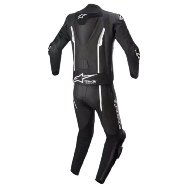 ALPINESTARS MISSILE V2 2 PIECE LEATHER SUIT BLACK WHITE