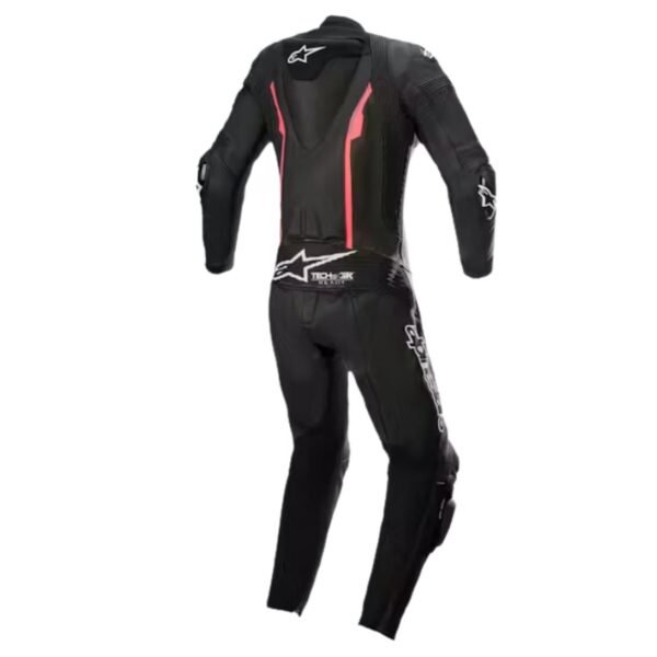 ALPINESTARS STELLA MISSILE V2 WOMWN'S LEATHER SUIT BLACK DIVA PINK SLATE